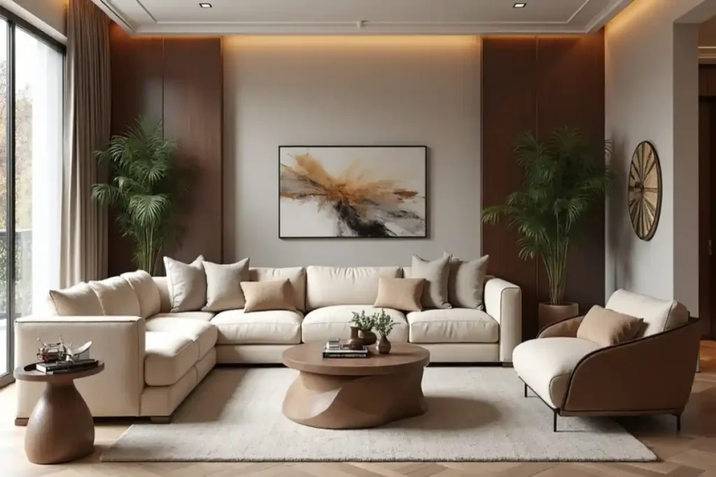 high-end interior design Calgary home project