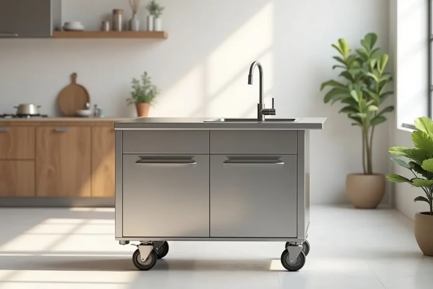 modern movable sink for convenience