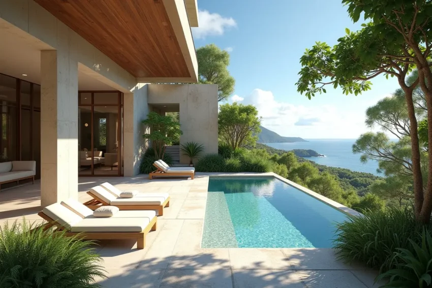 luxury vacation rental property