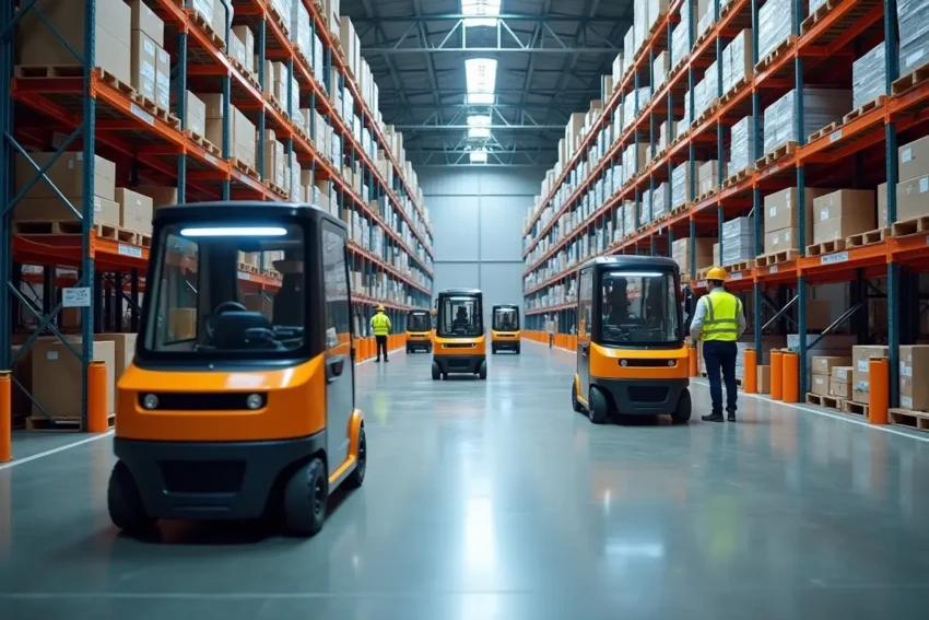 warehouse productivity driven by smart equipment selection
