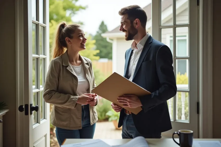 homeowner choosing cash buyer solution for fast property sale