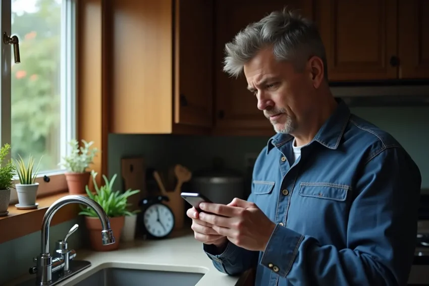 resident choosing emergency plumber in portland for urgent repair needs