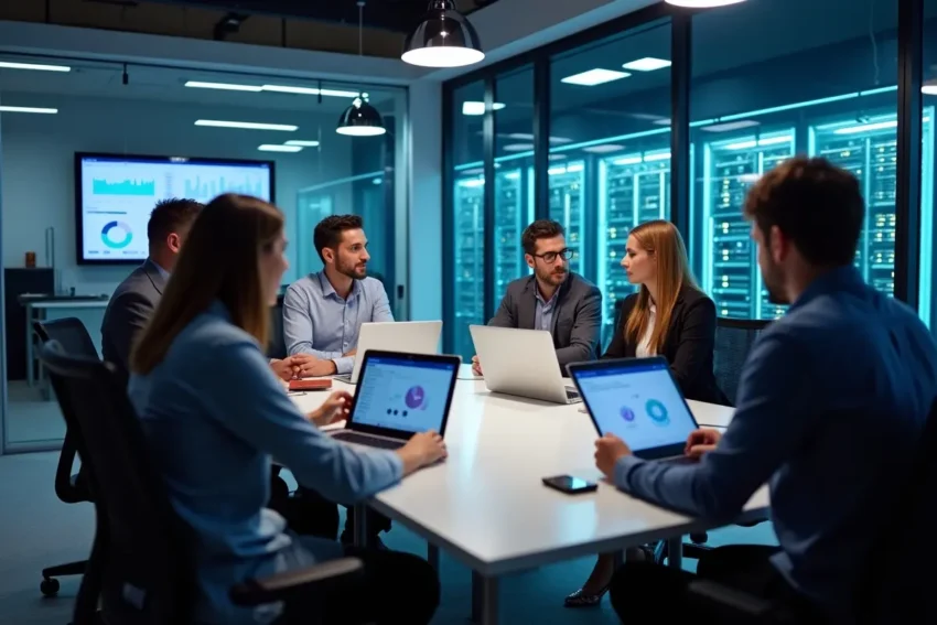 it team using managed services to maximize system performance efficiency