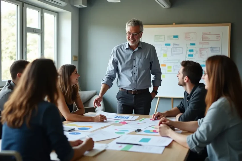 nonprofit leader applying strategies for effective management and growth