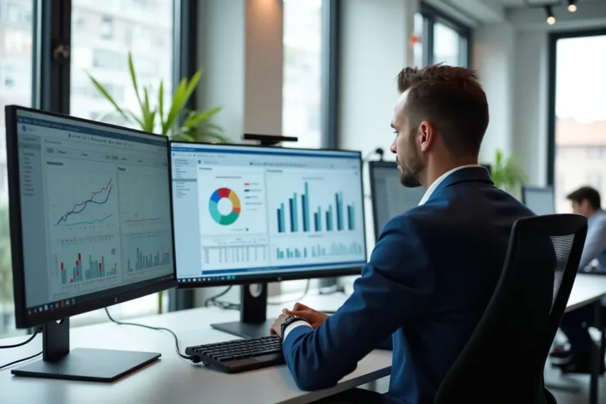 professional managing saas tools to optimize digital business operations