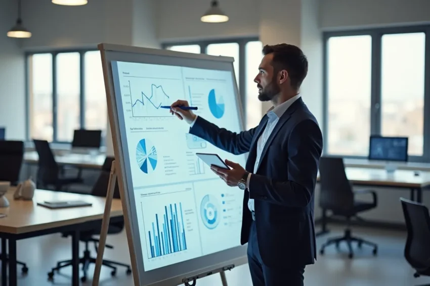 business owner using operational hacks to scale company efficiency and growth