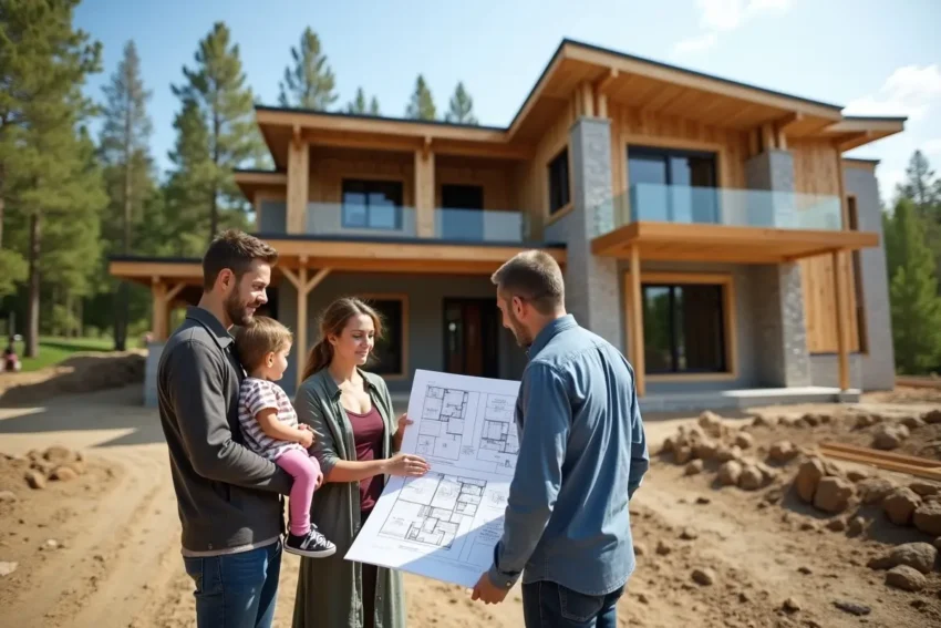 family building custom home tailored to lifestyle and personal preferences
