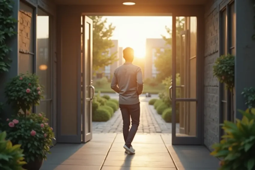 person overcoming fears and myths about attending drug addiction rehab