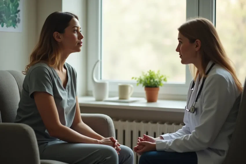 patient receiving ecstasy detox treatment with professional recovery support