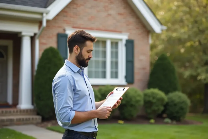 buyer following essential checklist before purchasing a new home