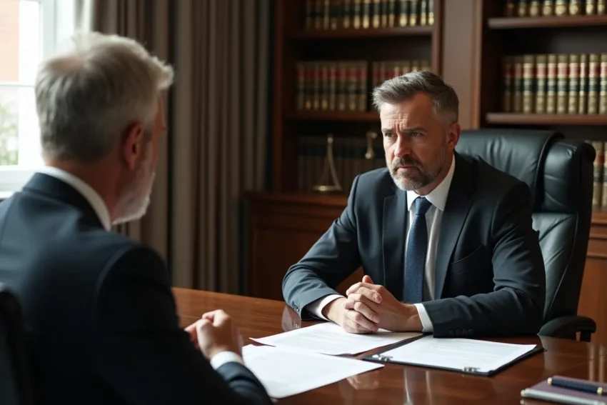 person choosing appropriate legal representation when facing serious criminal charges