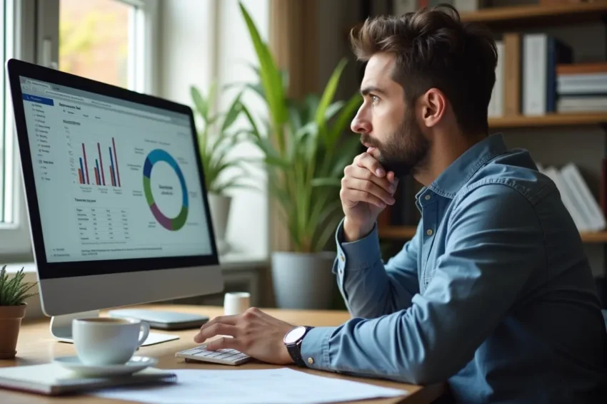borrower using loan estimator tools to avoid short term debt traps