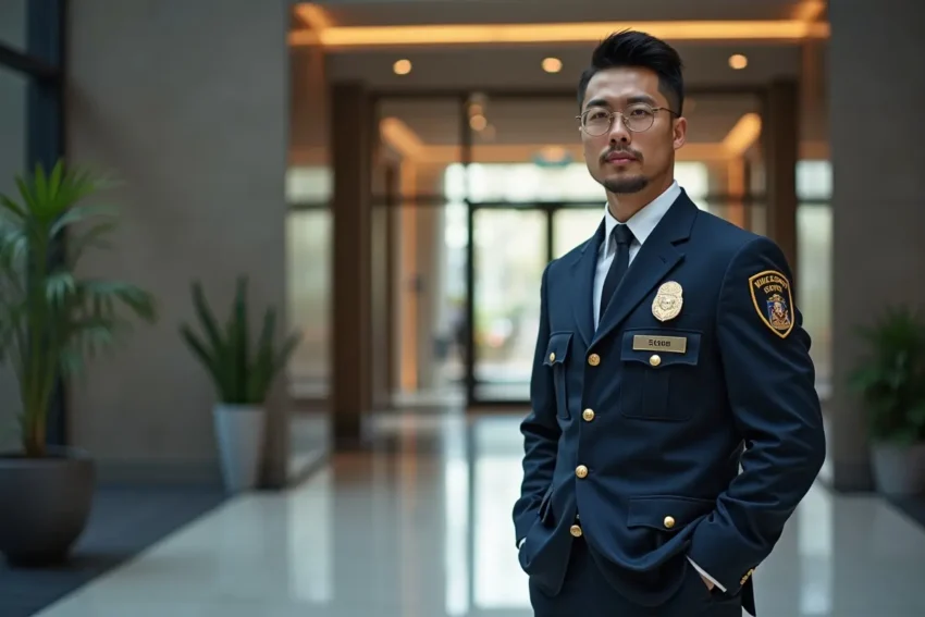 business hiring security guard trained for crisis management situations