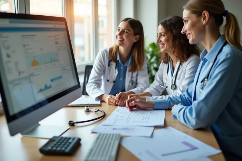 small medical practice using billing services to improve revenue management