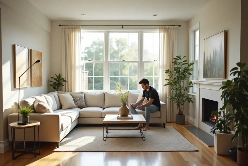 homeowner preparing house for sale to maximize profit and buyer interest