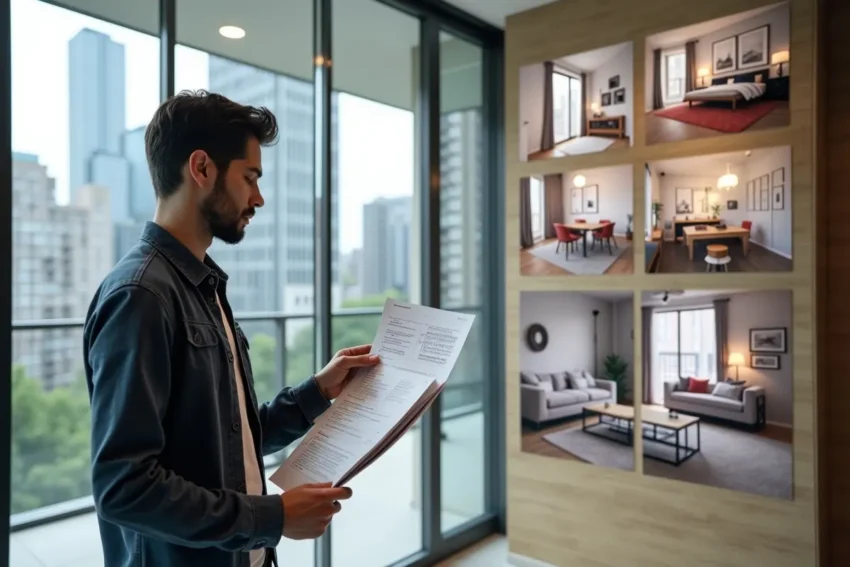 city renter comparing modern apartments before choosing the perfect home