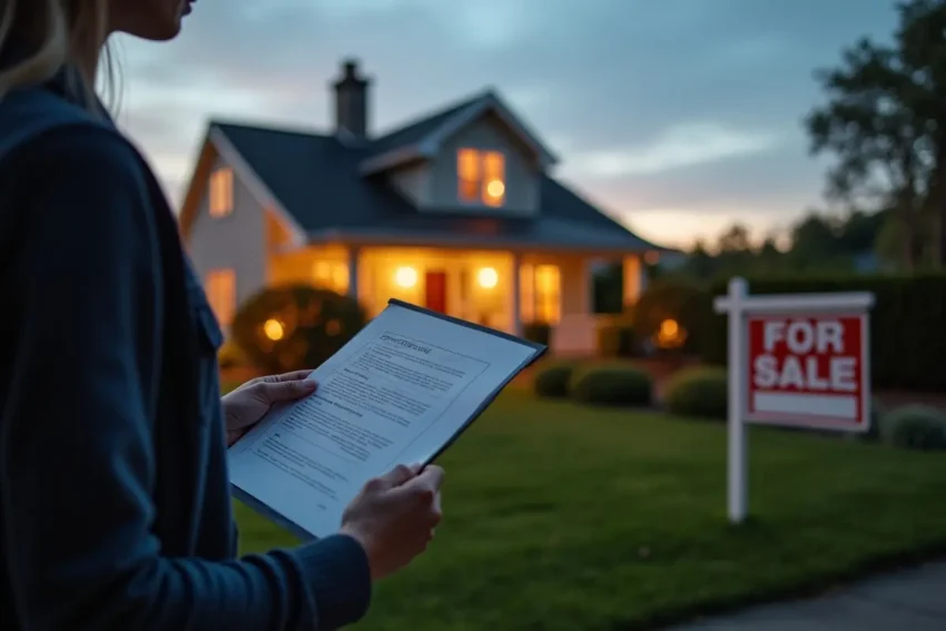 homeowner following essential steps for a smooth successful home sale
